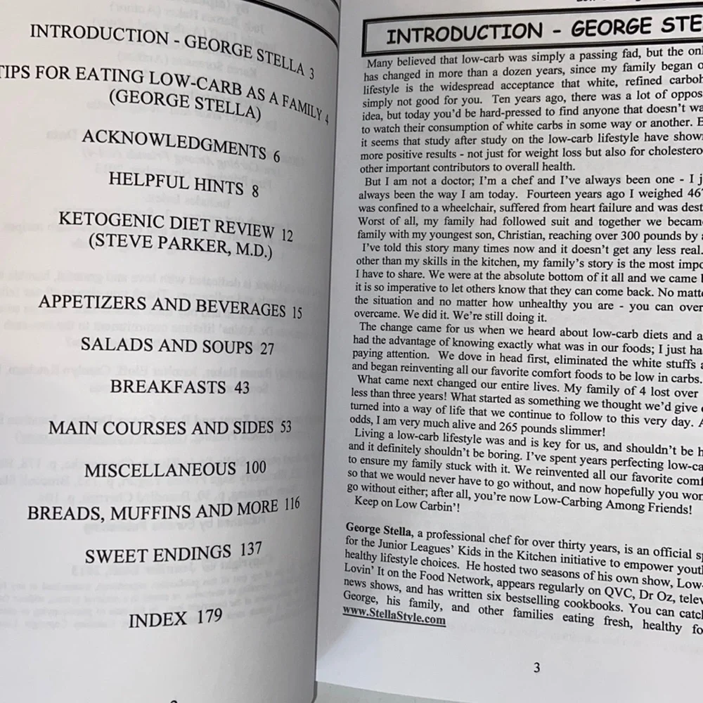 Two Low-Carbing Among Friends Paperback Cook Books Volumes 4 and 5
